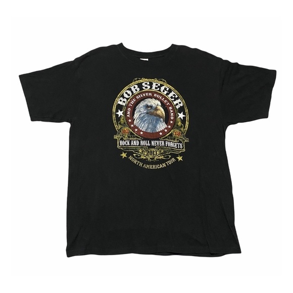 Bob Seger Concert Tee Size XL - Picture 1 of 5